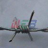 galvanized barbed wire for security