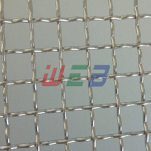 Stainless Steel/Galvanized Crimped Woven Wire Mesh for BBQ/Mine Sieving/Fence 