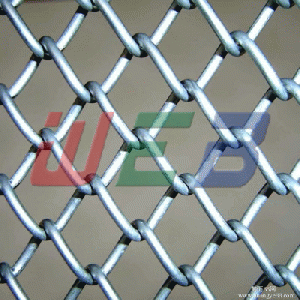 galvanized/PVC coated chain link fence(diamond wire mesh)