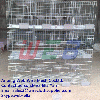 Galvanized pigeon cage